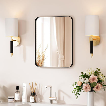 Venusmiles Modern Wall Mirror for Bathroom, Bedroom, Living room