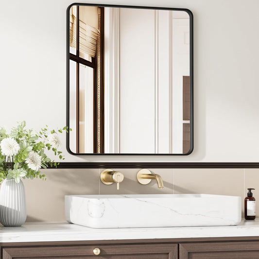 Venusmiles Modern Wall Mirror for Bathroom, Bedroom, Living room