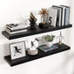 Venusmiles 9 Inch Deep Wall Display Floating Storage Shelves