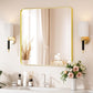 Venusmiles Modern Wall Mirror for Bathroom, Bedroom, Living room