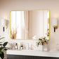 Venusmiles Modern Wall Mirror for Bathroom, Bedroom, Living room