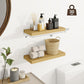 Venusmiles Wall Mounted Floating Shelves with Hidden Brackets