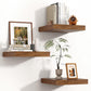 Venusmiles 9 Inch Deep Wall Display Floating Storage Shelves