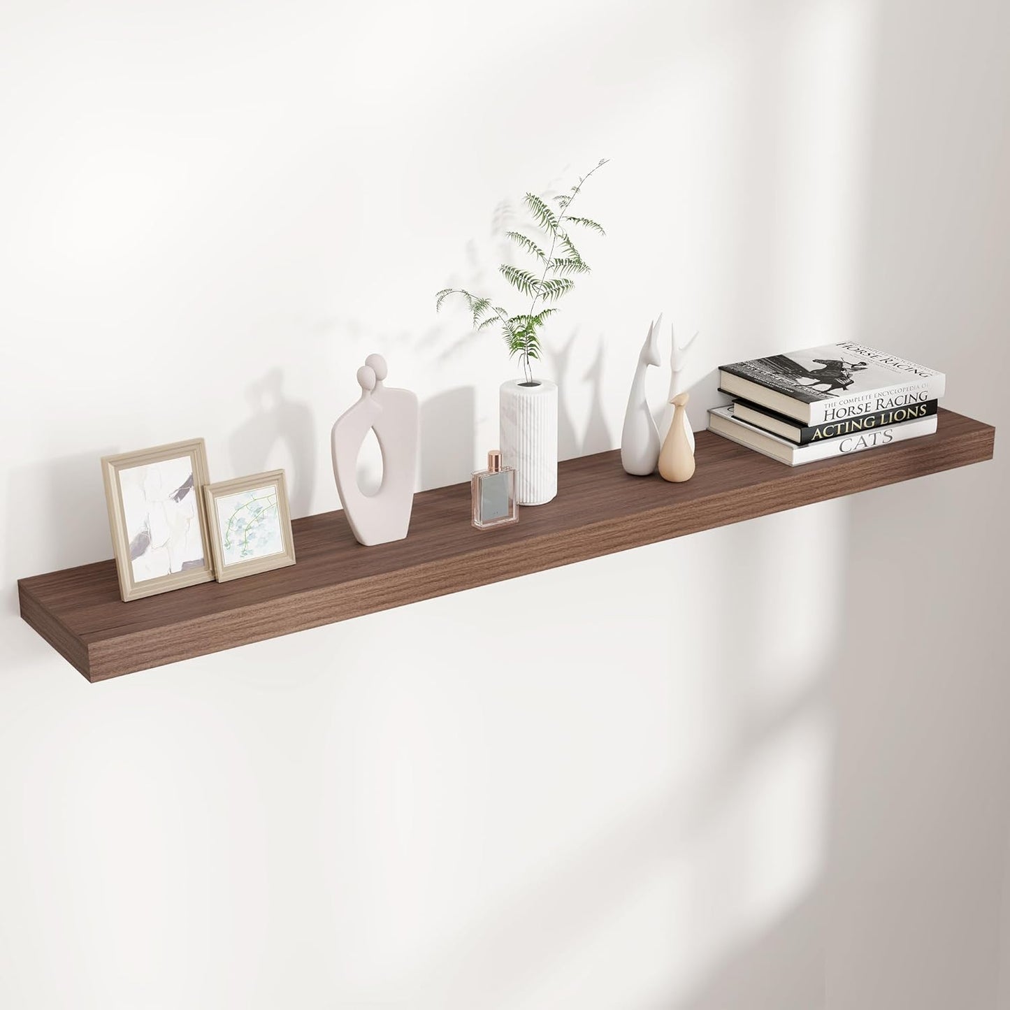 Venusmiles 9 Inch Deep Wall Display Floating Storage Shelves